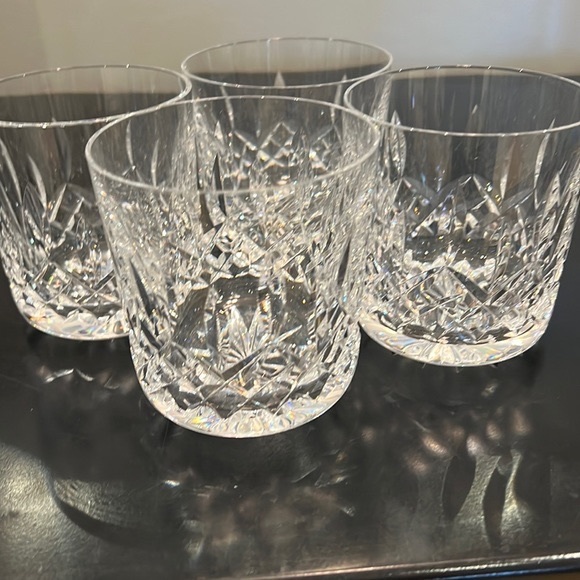 Waterford Crystal Other - WATERFORD CRYSTAL Lismore 
Old Fashioned Drinking Glasses Set of 4 excellent